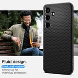 Spigen Liquid Air Case til Samsung Galaxy S24 - Matte sort