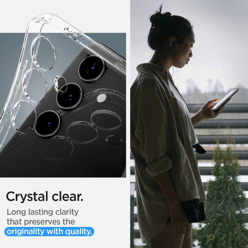 Spigen Liquid Crystal Case til Samsung Galaxy S24 - Gennemsigtig
