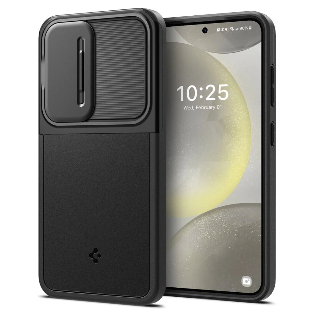 Spigen Optik Armor Case til Samsung Galaxy S24 - sort