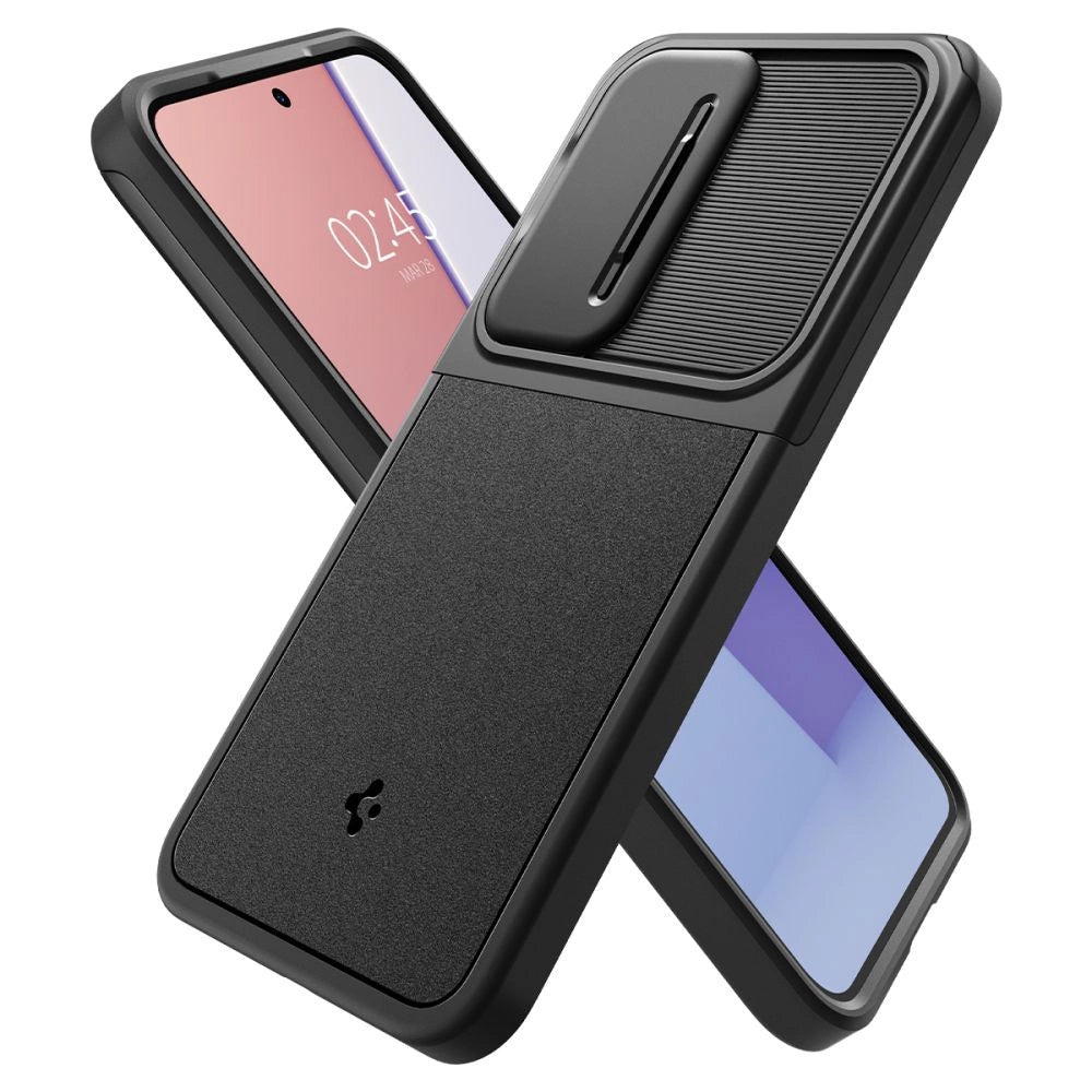 Spigen Optik Armor Case til Samsung Galaxy S24 - sort