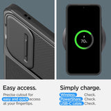 Spigen Optik Armor Case til Samsung Galaxy S24 - sort