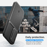 Spigen Optik Armor Case til Samsung Galaxy S24 - sort