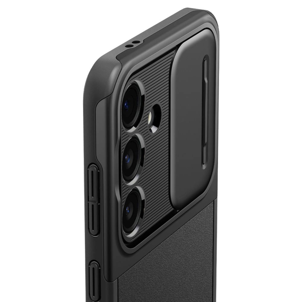 Spigen Optik Armor Case til Samsung Galaxy S24 - sort