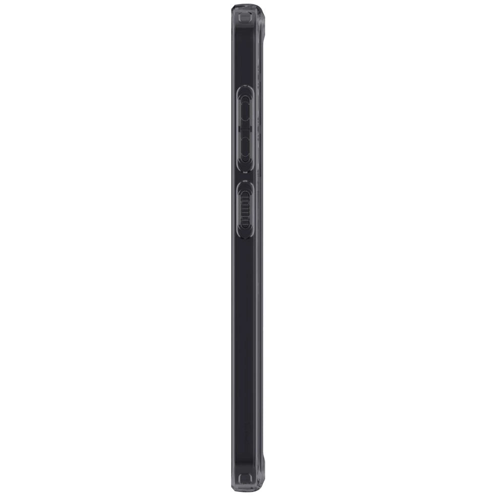 Spigen Ultra Hybrid OneTap Ring Case med MagSafe til Samsung Galaxy S24 - Clear (Zero One Pattern)