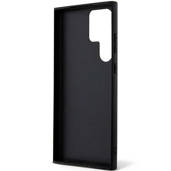 Guess Glitter Script Case til Samsung Galaxy S24 Ultra - sort