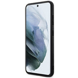 Guess 4G Big Metal Logo-hylster til Samsung Galaxy S24 - sort