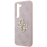Guess 4G Big Metal Logo Case til Samsung Galaxy S24 - Pink