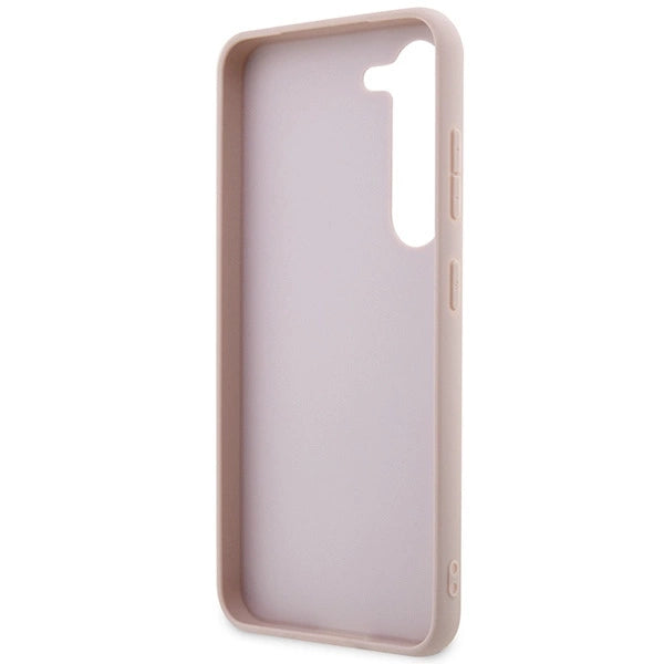 Guess 4G Big Metal Logo Case til Samsung Galaxy S24 - Pink