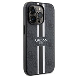 Guess 4G Printed Stripes MagSafe case til iPhone 15 Pro Max - sort