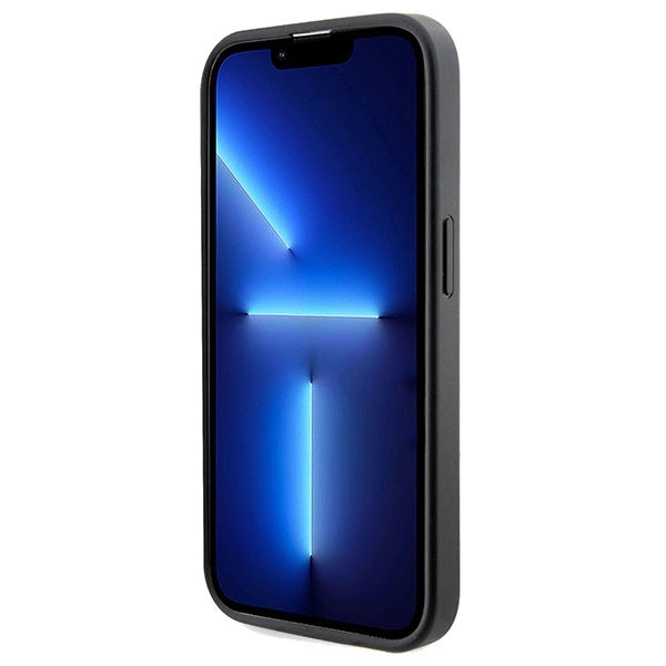 Guess 4G Printed Stripes MagSafe case til iPhone 15 Pro Max - sort