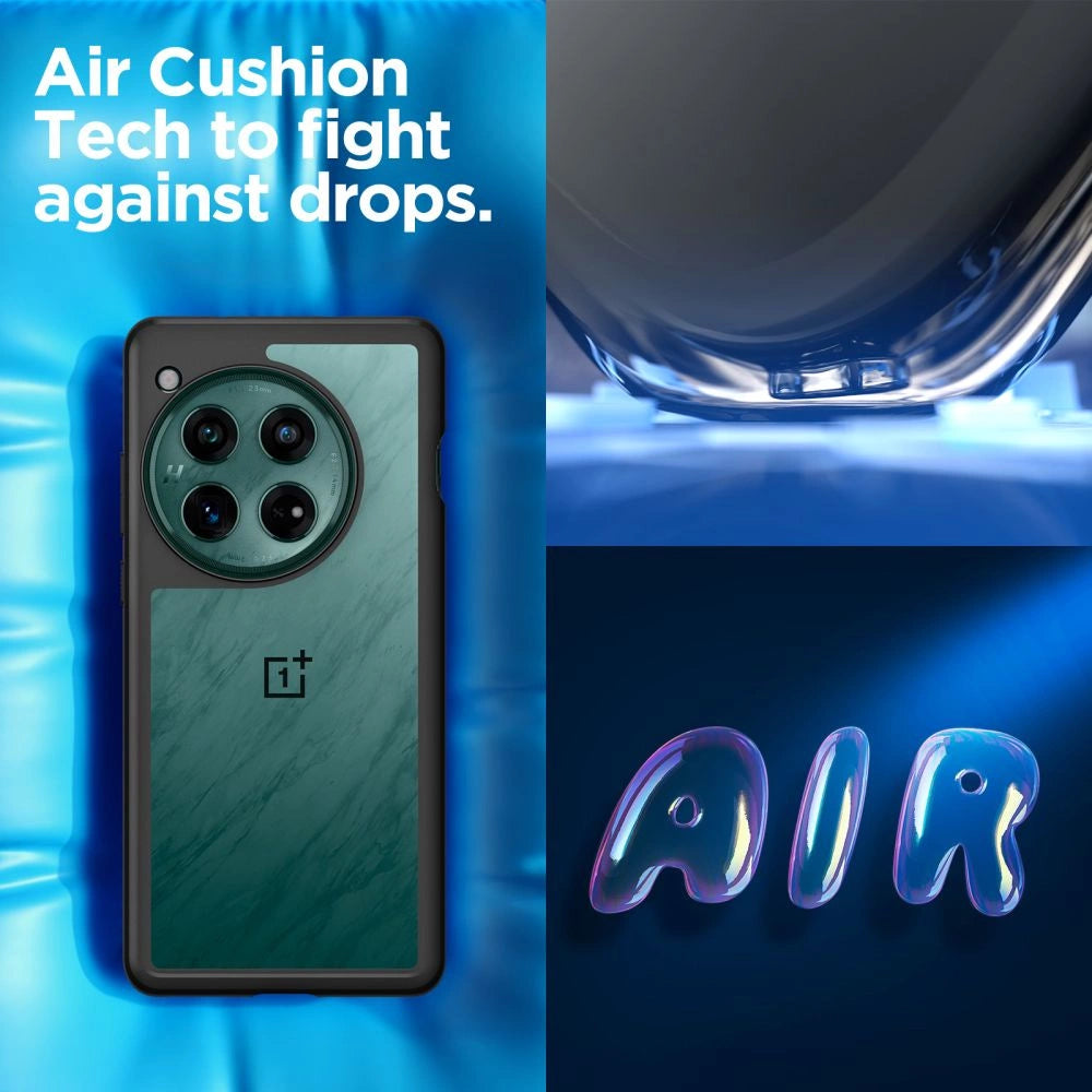 Spigen Ultra Hybrid Case til OnePlus 12 - Matte Black