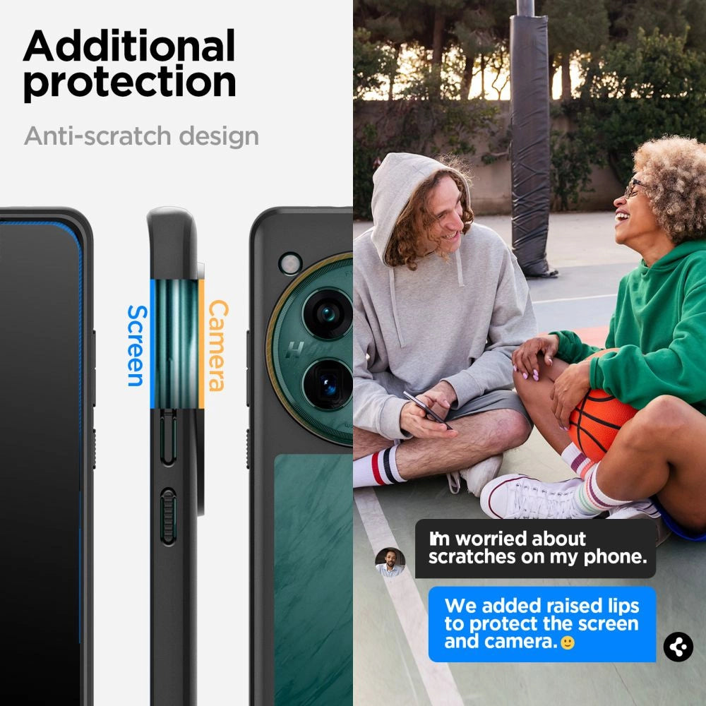 Spigen Ultra Hybrid Case til OnePlus 12 - Matte Black