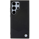 BMW BMHCS24L23RCGPK S24 Ultra S928 sort/sort hardcase Signature læder Crossing Lines mønster