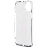 Guess IML 4G Gold Stripe-kasse til iPhone 15 Plus / 14 Plus - sort