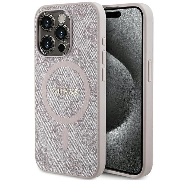 Guess 4G Collection MagSafe Case til iPhone 14 Pro Max - Pink