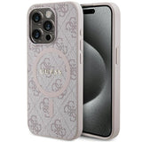 Guess 4G Collection MagSafe Case til iPhone 14 Pro Max - Pink