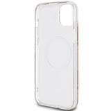 Guess IML GCube MagSafe-hylster til iPhone 15 Plus / 14 Plus - brun