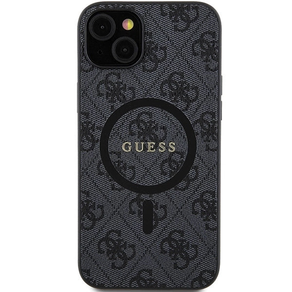 Guess 4G Collection MagSafe Case til iPhone 15/14/13 - sort