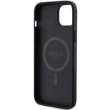 Guess 4G Collection MagSafe Case til iPhone 15/14/13 - sort