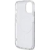 Guess IML GCube MagSafe-hylster til iPhone 15 / 14 / 13 - sort