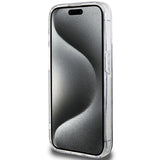 Guess IML GCube MagSafe-hylster til iPhone 15 Pro Max - sort