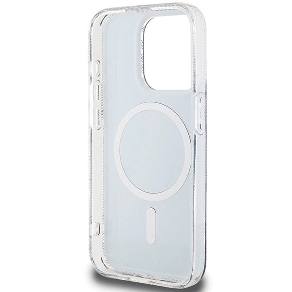 Guess IML GCube MagSafe-hylster til iPhone 15 Pro Max - sort