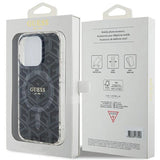 Guess IML GCube MagSafe-hylster til iPhone 15 Pro Max - sort