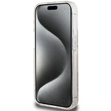 Guess IML GCube MagSafe-hylster til iPhone 15 Pro Max - brun