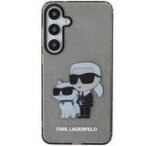 Karl Lagerfeld KLHCS24MHNKCTGK S24+ S926 black/black hardcase Glitter Karl&Choupette