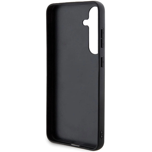 Karl Lagerfeld KLHCS24MPSAKCMPK S24+ S926 hardcase black/black Saffiano Karl & Choupette Metal Pin