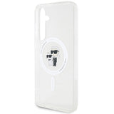Karl Lagerfeld IML Karl&Choupette MagSafe case for Samsung Galaxy S24 - transparent