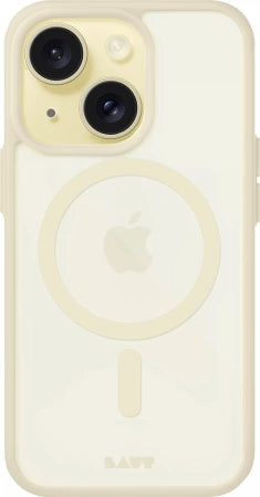 LAUT Huex Protect med MagSafe til iPhone 14 Plus / 15 Plus - gul