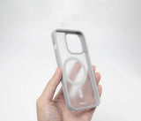 LAUT Huex Protect med MagSafe til iPhone 15 Pro Max - hvid