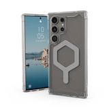 UAG Plyo Pro Magnet-hylster til Samsung Galaxy S24 Ultra med magnetisk modul - gennemsigtig-grå