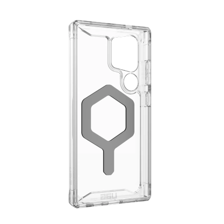 UAG Plyo Pro Magnet-hylster til Samsung Galaxy S24 Ultra med magnetisk modul - gennemsigtig-grå