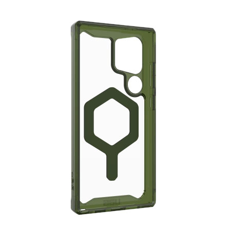 UAG Plyo Pro Magnet case til Samsung Galaxy S24 Ultra 5G med magnetisk modul - gennemsigtig grøn