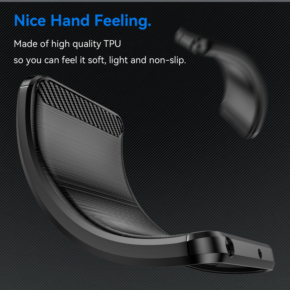 Carbon Case til Xiaomi Redmi Note 13 5G - sort
