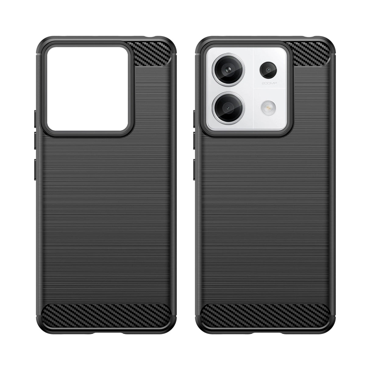 Carbon Case til Xiaomi Redmi Note 13 5G - sort