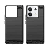 Carbon Case til Xiaomi Redmi Note 13 5G - sort