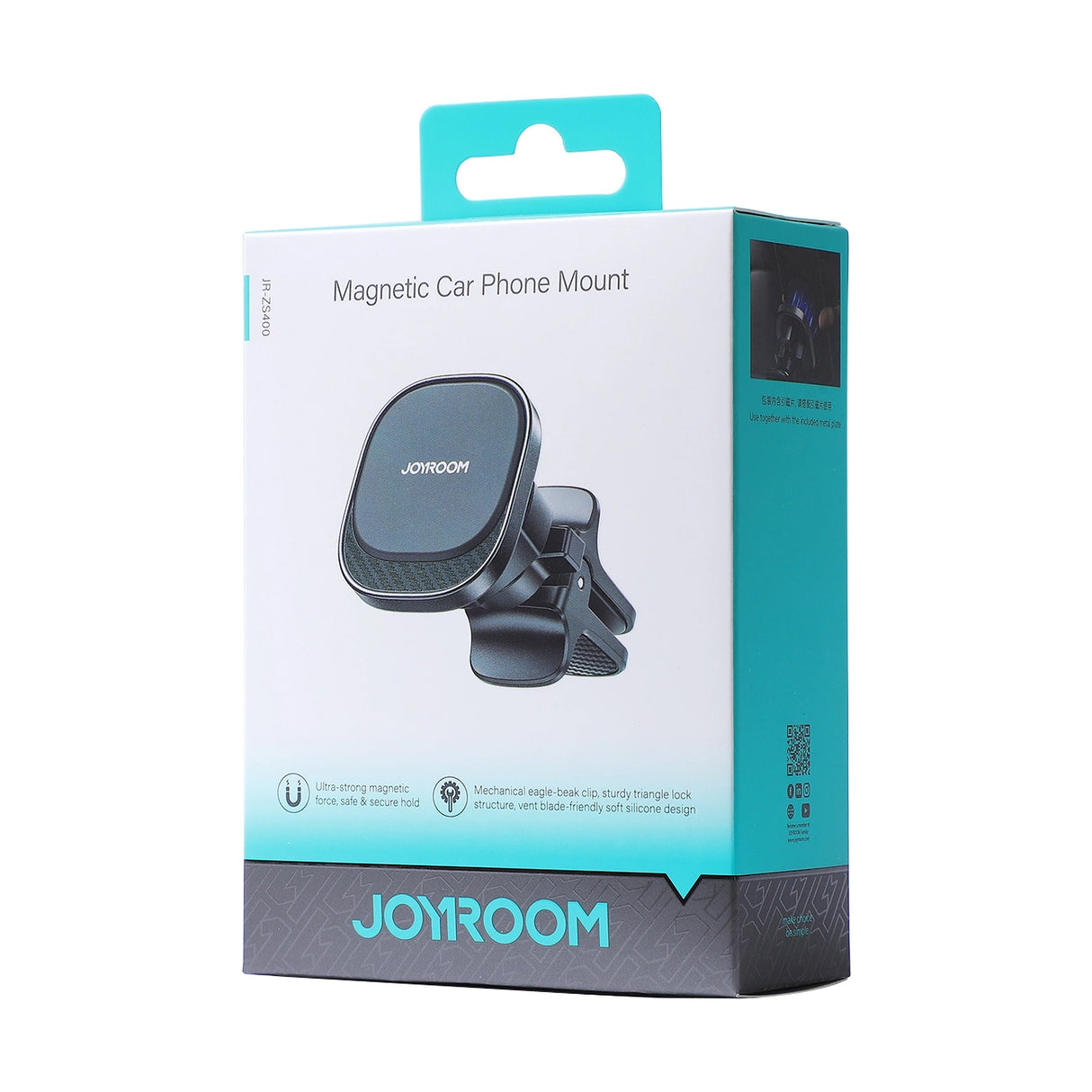 Joyroom JR-ZS400 magnetisk biltelefonholder til luftventil - sort