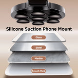 Joyroom JR-ZS393 magnetisk telefonholder med sugekopper - sort