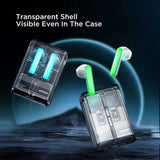 TWS Joyroom JR-TC1 IceLens Series trådløse hovedtelefoner med LED-lys - sort