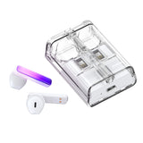 TWS Joyroom JR-TC1 IceLens Series trådløse hovedtelefoner med LED-lys - hvid