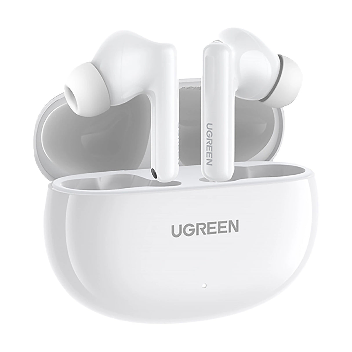 Ugreen HiTune T6 trådløse hovedtelefoner med ANC-funktion + USB-A - USB-C-kabel - hvid
