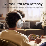 Ugreen HP202 HiTune Max5 trådløse hovedtelefoner med hybrid ANC-støjreduktion - hvid