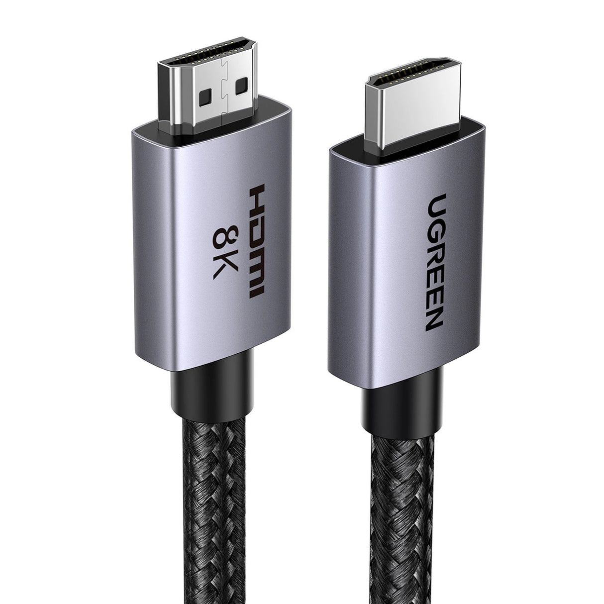Ugreen HD171 25908 kabel med HDMI 2.1 8K-kontakter certificeret 1 m - grå