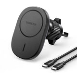 Ugreen CD345 magnetisk bilholder til luftventil - sort