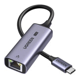 Ugreen CM648 USB-C til RJ45 Ethernet 2.5G adapter - grå