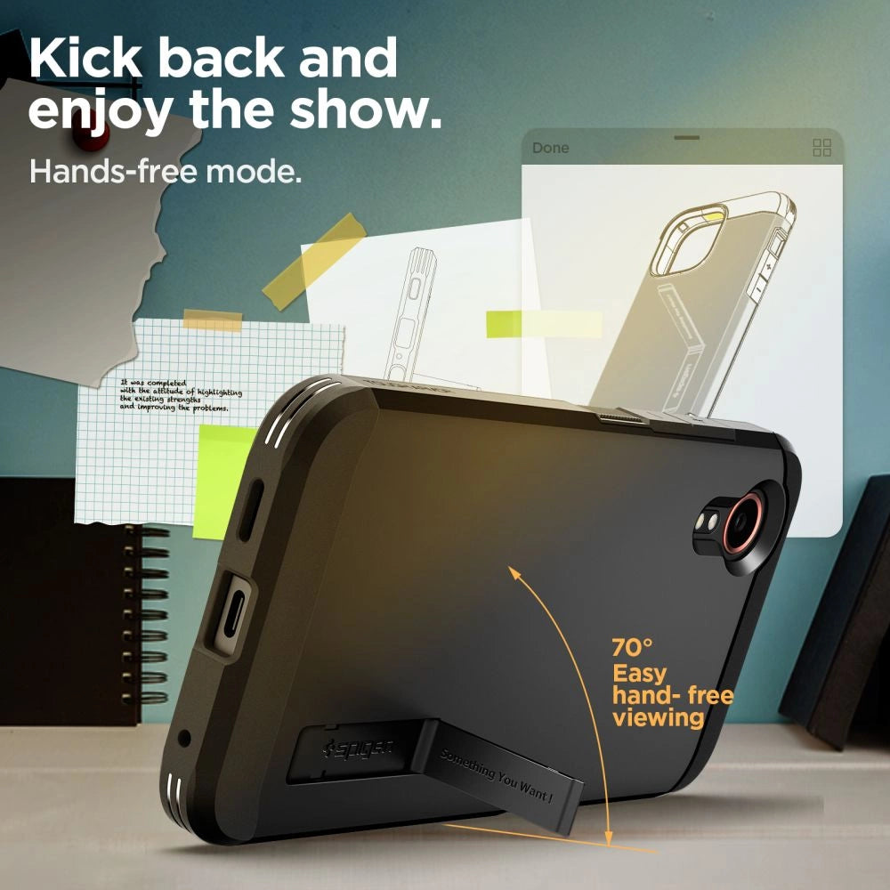 Spigen Tough Armor case til Samsung Galaxy XCover 7 - sort