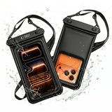 Tech Protect Uwc7 Universal Vandtæt Flydende Etui 6,9 Tommer Sort